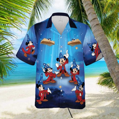 Disney Fantasia Sorcerer Mickey Hawaii Shirt