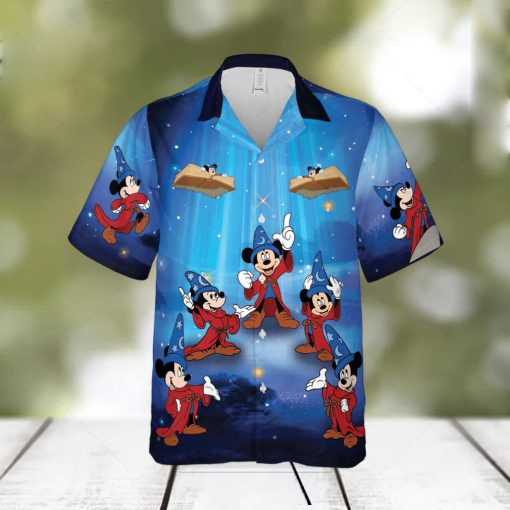 Disney Fantasia Sorcerer Mickey Hawaii Shirt