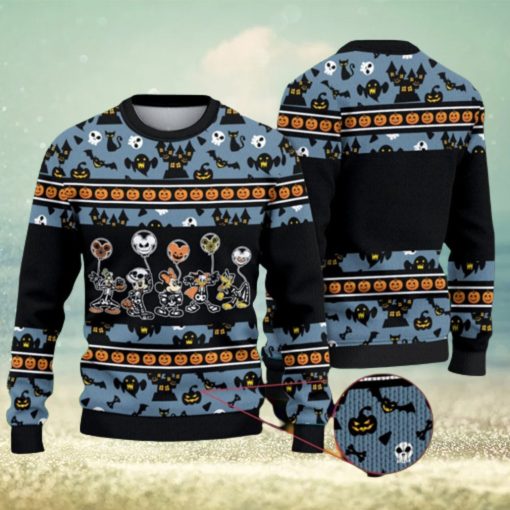 Disney Halloween Christmas 3D Ugly Sweater