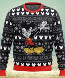 Disney Mickey Dabbing Ugly Sweater Party