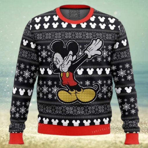 Disney Mickey Dabbing Ugly Sweater Party