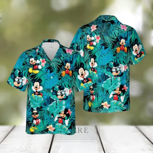 Disney Mickey Minnie Mouse Funny Mickey Mouse Hawaiian T Shirt