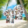 Snoopy 01 For Man And Woman Print Short Sleeve Hawaiian Shirt