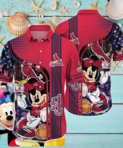 Disney Mickey Mouse St Louis Cardinals Hawaiian Shirt HawaiianShirts