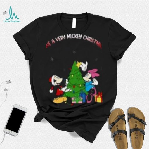 Disney Minnie Mouse And Christmas Tree T Shirt, Minnie Mouse Christmas Shirt