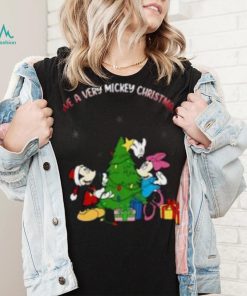 Disney Minnie Mouse And Christmas Tree T Shirt, Minnie Mouse Christmas Shirt