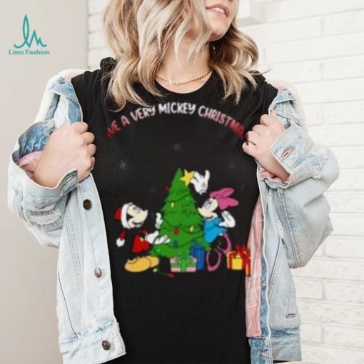 Disney Minnie Mouse And Christmas Tree T Shirt, Minnie Mouse Christmas Shirt