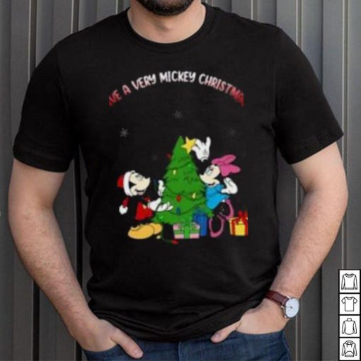 Disney Minnie Mouse And Christmas Tree T Shirt, Minnie Mouse Christmas Shirt
