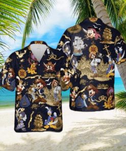 Disney Pirates of Caribbean Hawaiian Shirt