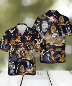 Disney Pirates of Caribbean Hawaiian Shirt