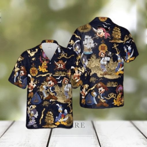 Disney Pirates of Caribbean Hawaiian Shirt