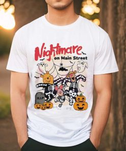 Disney Winnie The Pooh Nightmare On The Main Street Halloween Shirt