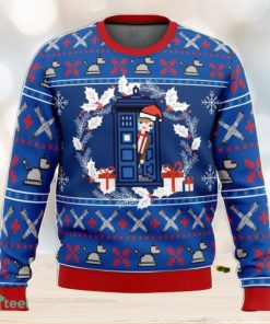 Doctor Who Tardis Ugly Christmas Sweater 3D Gift For Men And Women