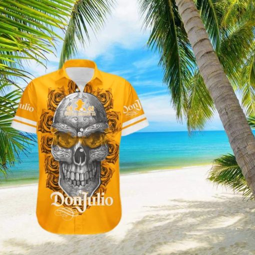 Don Julio Skull Rose Special Hawaiian Shirt