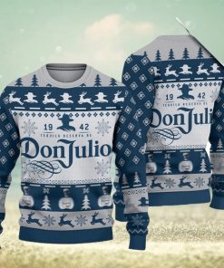 Don Julio Tequila Blue Ugly Christmas Sweater