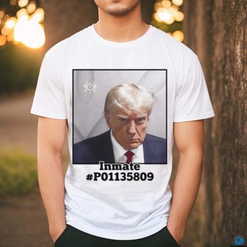 Donald Trump Mugshot Inmate P01135809 T Shirt