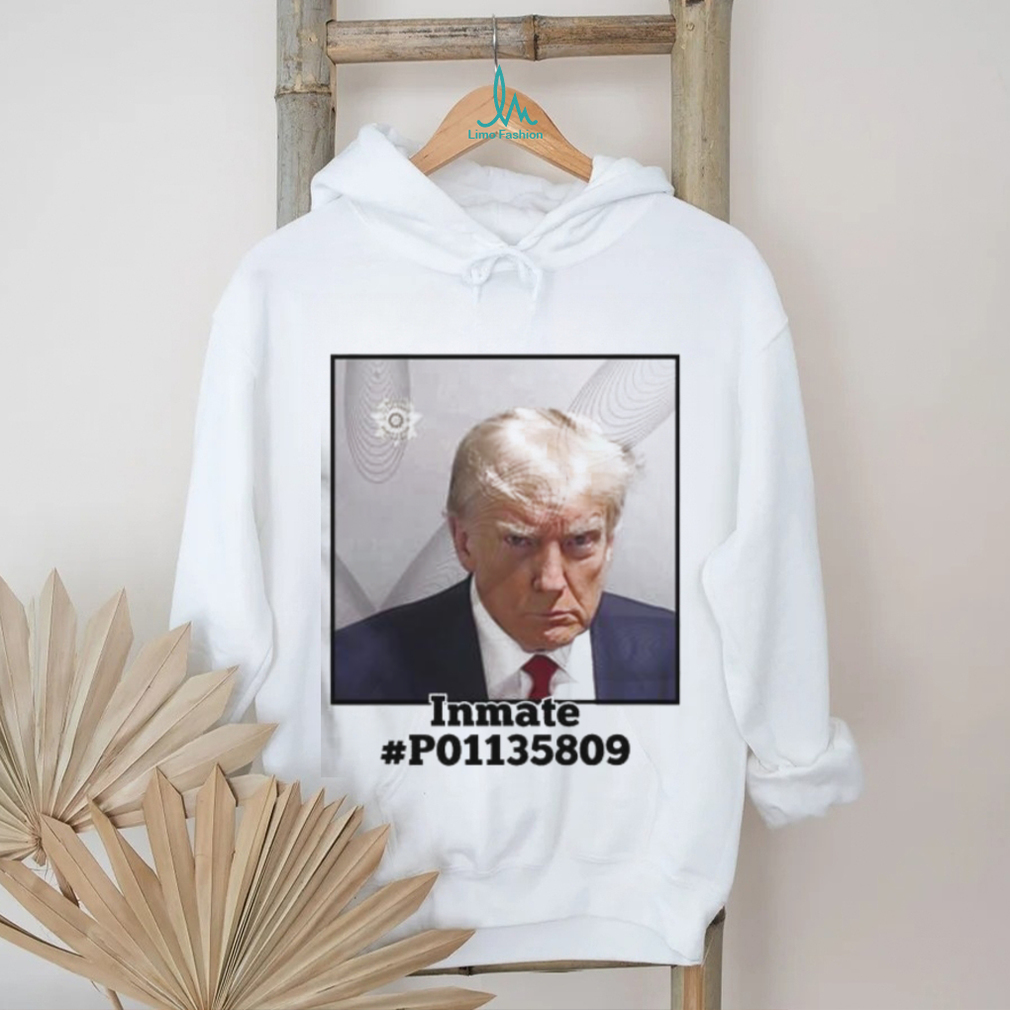 Donald Trump Mugshot Inmate P01135809 T Shirt - Limotees