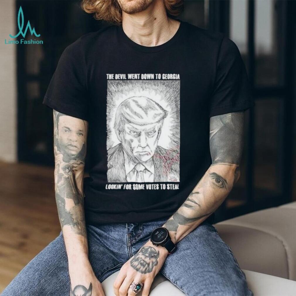 Donald Trump the devil went down to georgia looking for some votes to steal shirt Donald Trump the devil went down to georgia looking for some votes to steal shirt