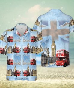 Double Decker Bus Routemasters Hawaiian Shirt