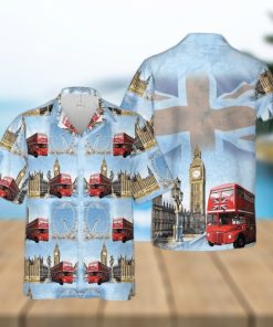 Double Decker Bus Routemasters Hawaiian Shirt