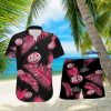 NCAA Texas Tech Red Raiders Hawaiian Shirt Hibiscus Flowers Pattern hawaiian shirt