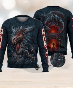 Dragon’S Lair 3D Full Print Ugly Sweater Christmas Gift Sweater