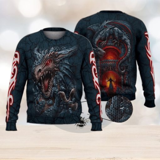 Dragon’S Lair 3D Full Print Ugly Sweater Christmas Gift Sweater