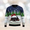 Blue Ninja Mighty Morphin Power Rangers Custom Ugly Sweater 3D Gift For Men And Women