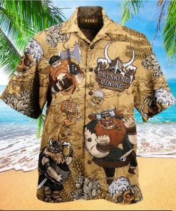 Drinking Beer Viking Hawaiian Shirt Unisex Adult Hw1773 hawaiian shirt