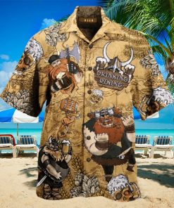 Drinking Beer Viking Hawaiian Shirt Unisex Adult Hw1773 hawaiian shirt