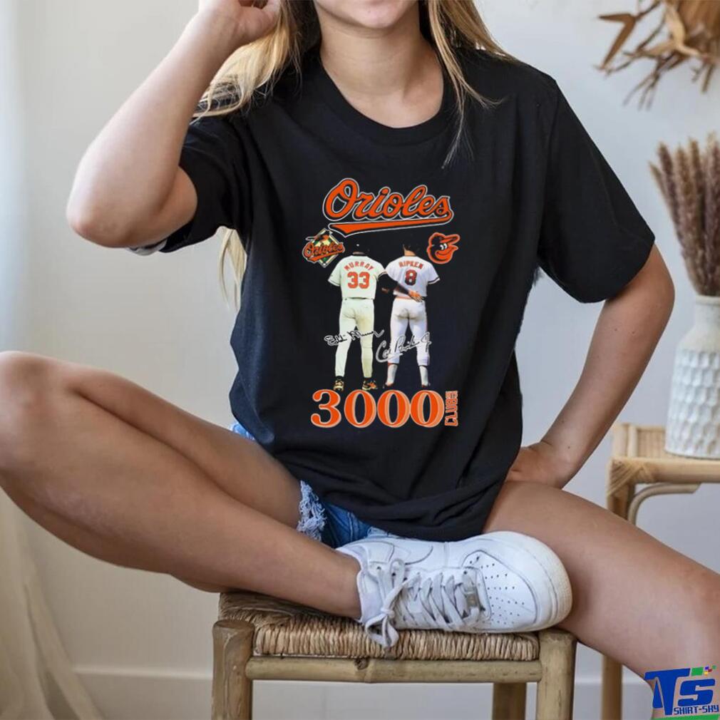 Eddie Murray Cal Ripken Jr. Baltimore Orioles 3000 Hits Club Shirt