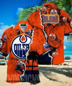 Edmonton Oilers NHL Flower Classic Hawaiian Shirt