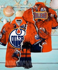 Edmonton Oilers NHL Flower Classic Hawaiian Shirt