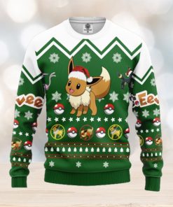 Eevee Pokemon Ugly Christmas Sweater For Men Women