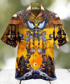 Egypt Gold With Vintange Limited Edition Hawaiian Shirt