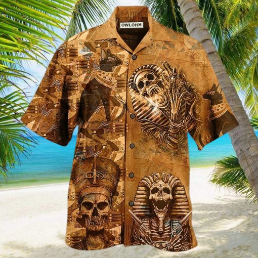 Egypt Skull Awesome Hawaiian Shirt