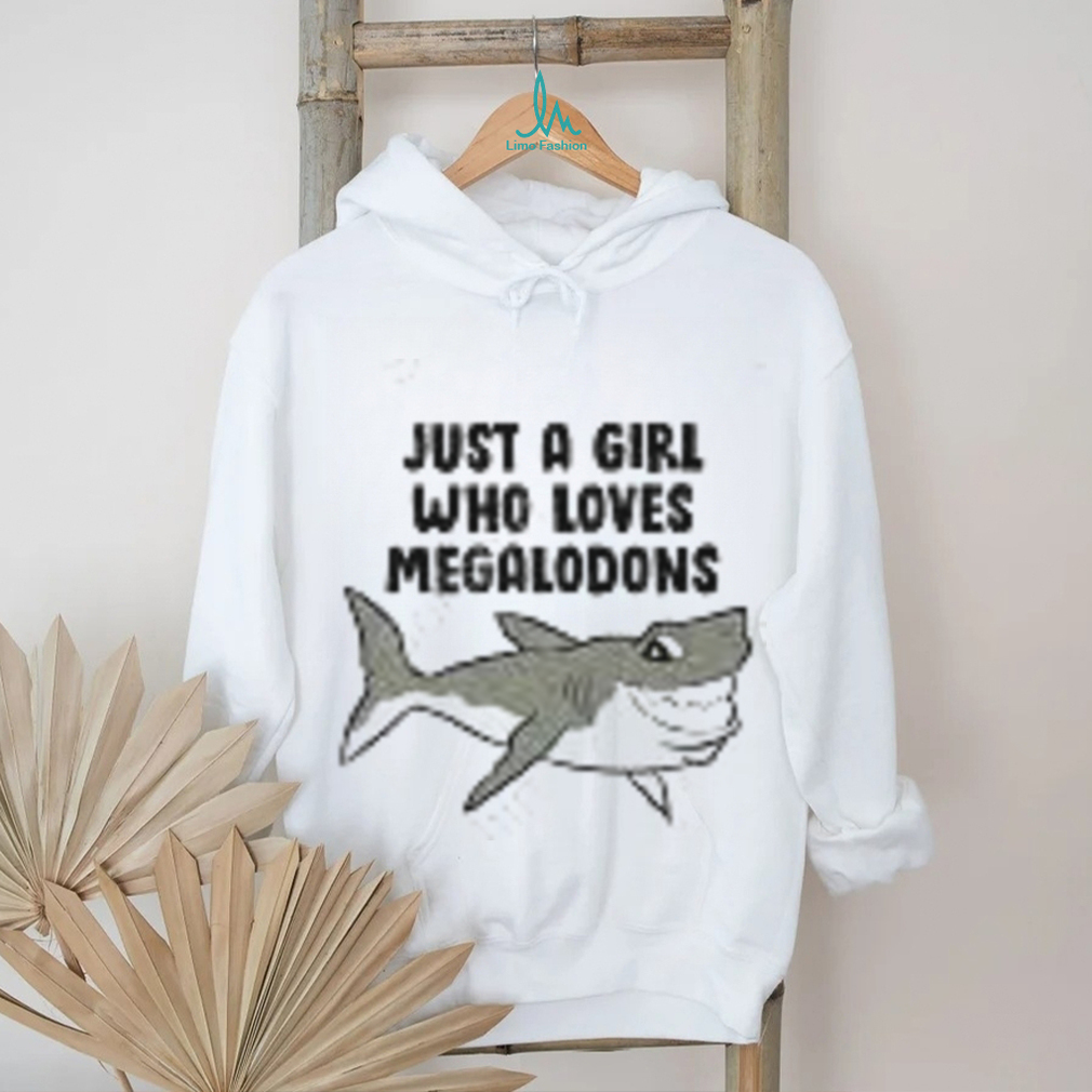 Elvira Just A Girl Who Loves Megalodons Shirts Elvira Just A Girl Who Loves Megalodons Shirts