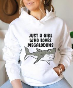 Elvira Just A Girl Who Loves Megalodons Shirts