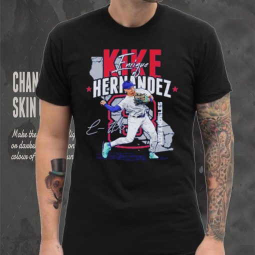 Enrique Hernandez Los Angeles D Cali Baseball Shirt