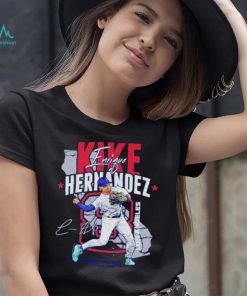 Enrique Hernandez Los Angeles D Cali Baseball Shirt