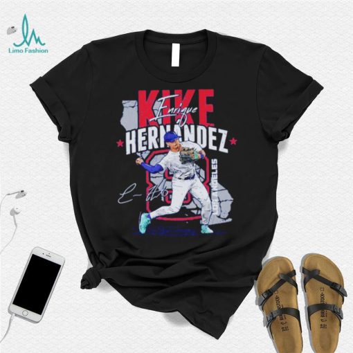 Enrique Hernandez Los Angeles D Cali Baseball Shirt