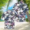 Samford Bulldogs 3D Hawaiian Shirt Hibiscus Sport Style NCAA Summer Beach hawaiian shirt