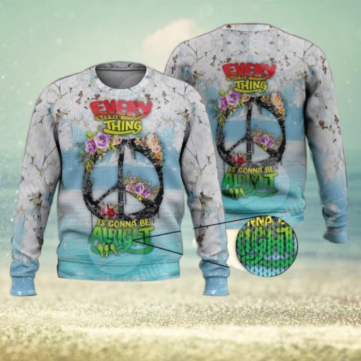 Every Little Thing Is Gonna Be Alright 3D Full Print Ugly Sweater Christmas Gift Sweater