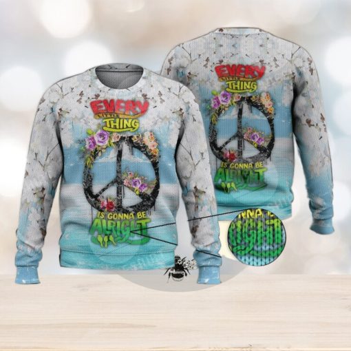 Every Little Thing Is Gonna Be Alright 3D Full Print Ugly Sweater Christmas Gift Sweater