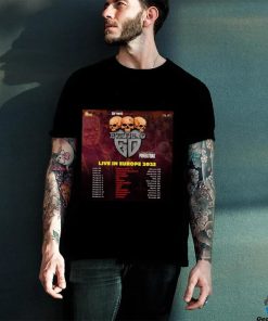 Evildead Live In Europe Tour 2023 Shirt