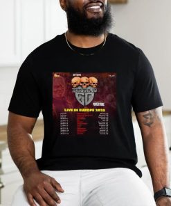 Evildead Live In Europe Tour 2023 Shirt