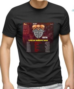 Evildead Live In Europe Tour 2023 Shirt