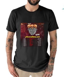 Evildead Live In Europe Tour 2023 Shirt