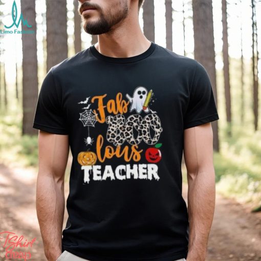 Faboolous Fabulous Boo Teacher Shirt, Funny Halloween Shirt, Teacher Halloween Costume Ideas Merch