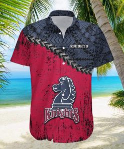 Fairleigh Dickinson Knights 3D Hawaiian Shirt Grunge Polynesian TattooNCAA Summer Beach For Fans Gift hawaiian shirt